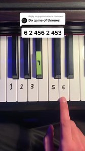 Game of thrones part 1 #piano #pianolessons #pianomusic #pianocover #pianotutorial | Keys Tutorials