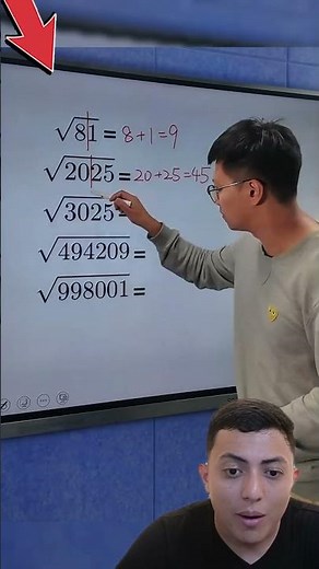 Trick to find the square root