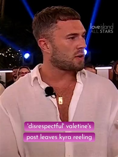 Kyra Calls Out Curtis' Valentine's Post on Love Island