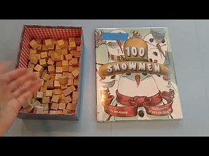 100 Snowmen Math Picture book addition lesson K-2