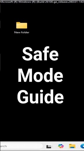 Windows Won't Boot? DO THIS FIRST! (Safe Mode Guide)