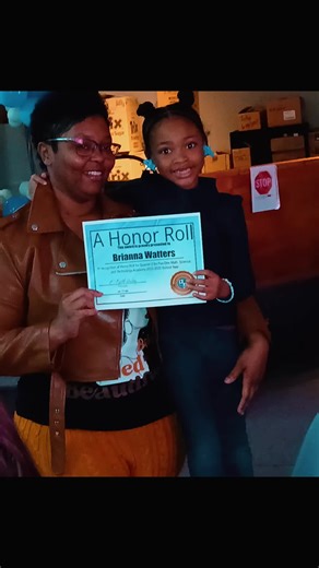 The Honors Ceremony Pee Dee Math Science and Technology She came home with honors all A’s 🎉 🥇🏆 #FYPPP
