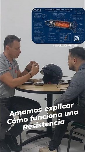 La explicación más fácil del mundo: resistencia eléctrica 🔥 #industriametalmecanica
