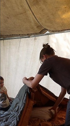 Set up our sleep tent with me! #outdoors #exploreidaho #idaho #outdooridaho #sawtoothmountains