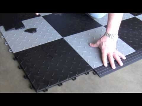 Interlocking Floor Tiles - Installing