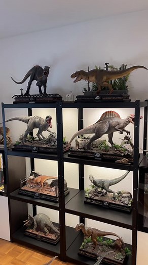 Dinosaur Collection Prime 1 Studios | Jurassic Park Statue Display
