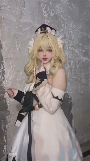 Star cos Barbara genshin impact #barbara #cosplay #dance