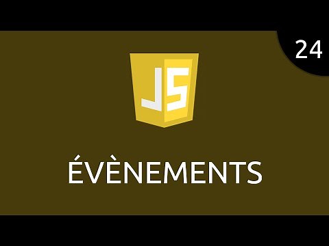 JavaScript #24 - Events