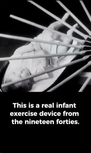 1940s Infant Exercise Device 😳