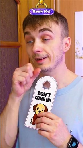 Creative Privacy Sign: A Whimsical DIY Adventure for Little Hands! 🚪✨ #Shorts