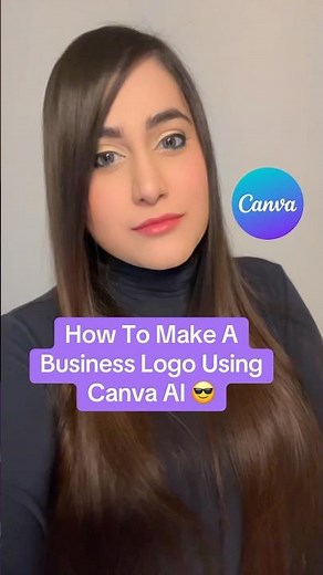 Canva Tutorial - How To Make A Business Logo Using Canva AI