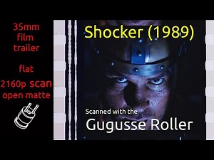 Shocker (1989) 35mm film trailer, flat open matte, 2160p