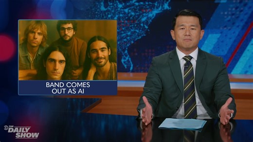 What's worse than AI taking your job? AI starting a band | The Daily Show