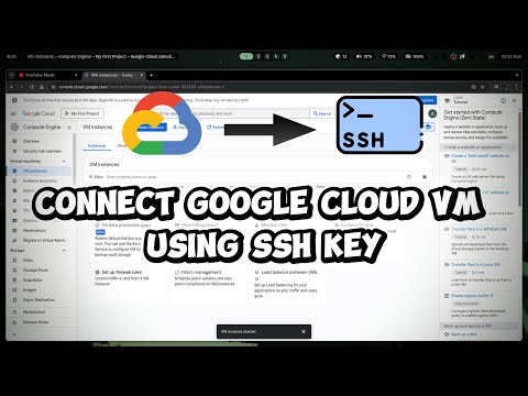 Connect Google Cloud VM in 2 Minutes Using SSH Key