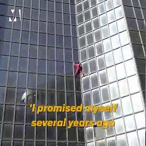 33K views · 1K reactions | Free solo climber Alain Robert has scaled a 48-storey building in Paris for his 60th birthday. Robert said: ‘I want to send people the message that being 60 is nothing. You can still do sport, be active, do fabulous things. ‘I promised myself several years ago that when I reached 60, I would climb that tower again because 60 symbolises retirement age in France and I thought that was a nice touch.’ ❤ | Metro | Facebook