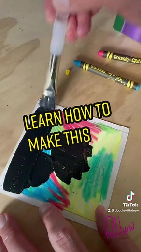 DIY Scratch Art Paper Tutorial