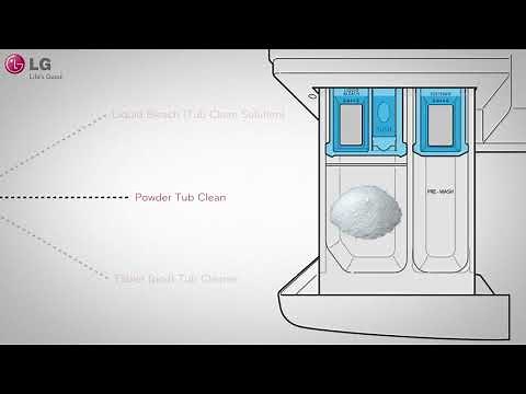 LG Washer Laundry Tub Cleaning