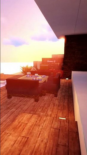 AMAZING Dubai MODERN Beach HOUSE in #minecraft 1.20.1