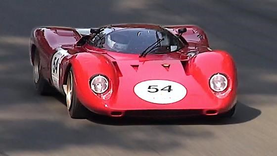 Ferrari 312P V12 Engine Sound