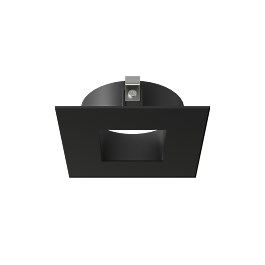 DMF Lighting M-Series 4" Square Pinhole Flangeless Trim - Black