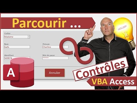 Parcourir tous les contrôles d'un formulaire Access