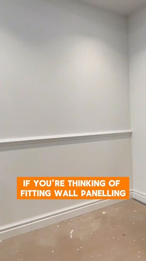 As well as our wall panel moulds - we have dado rails which can also be used as wall panel mouldings if you want something that is thicker and wider for your panelling project | Skirting 4 U