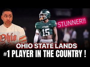 SHOCKER! Ohio State lands the #1 player in the nation, DJ Jacobs! Top defensive recruit ever (247)