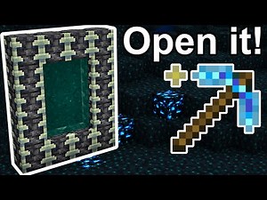 Open The Warden Portal | Warden Dimension Minecraft