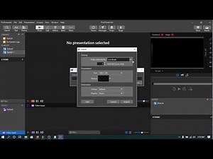 Tutorial Propresenter - Part 1 (Memasukkan Lirik, Memberi Backround dan Setting Output)