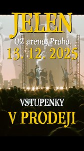 4.5K views · 39 reactions | ✨Jelen v O2 areně! ✨ 13. 12. 2025 nás čeká další úžasný koncert kapely Jelen! Speciálním hostem bude Jiří Pavlica s Hradišťanem, což slibuje jedinečný večer plný současné české hudby, tradice a emocí, na který se jen tak nezapomíná.✨ Zajistěte si své místo včas!  Vstupenky v prodeji: www.o2arena.cz/events/jelen-5/ Zajišťuje Ticketmaster a Ticketportal. | O2 arena | Facebook
