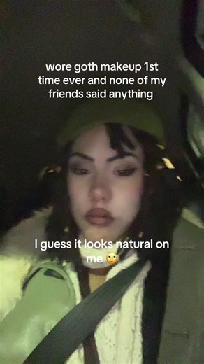 My First Experience with Goth Makeup