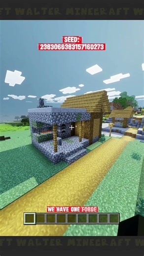 🏗️ Perfect Village for Builders | Minecraft Bedrock 1.21 #bedrockseeds #minecraft