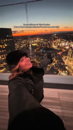 Better live your life. 💕 View Boston has one of the most breathtaking skyline views I’ve ever seen. The city is so beautiful, and refreshing in the winter time. The air is crisp and all the lights frame the city so perfectly. 11/10 experience especially for my solo travel girlies. #solotravel #viewboston #thingstodoinboston #sololeveling #fyp