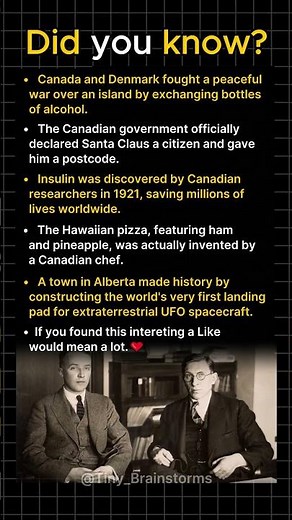 Wait, Canada Did That?! Mind-Blowing Facts