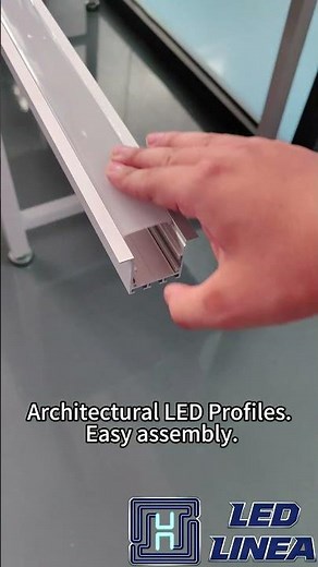 Architectural LED Profiles. Precision-fit PC diffusers.