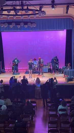 Band getting down after Legend: The Fillmore Slim Story | Bayview Opera House