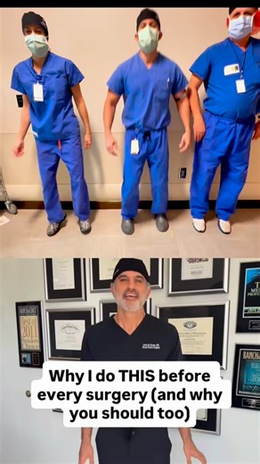 𝗗𝗿. 𝐒𝐭𝐞𝐯𝐞𝐧 𝐒𝐩𝐢𝐭𝐳 | 𝐍𝐞𝐮𝐫𝐨𝐬𝐮𝐫𝐠𝐞𝐨𝐧 on Instagram: "👀 pre-surgery movement routine we tried it as a team right before heading into the or simple, intentional, just 10 minutes of qigong-inspired movements arm swings, trunk twists, gentle hops qigong is an ancient Chinese practice designed to boost circulation, release tension, and balance energy—used for centuries to keep the body healthy and resilient surgeons, scrub techs, anesthesia, pt / ot, physiotherapy, sports med, lon