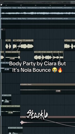 Body Party Remixed: Nola Bounce Stylistic Fusion