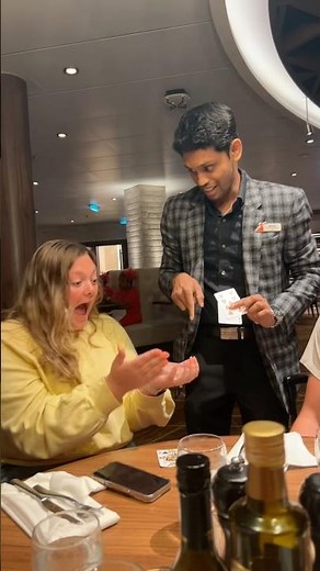 Impossible magic during the cruise in carnival celebration with our amazing audience .
