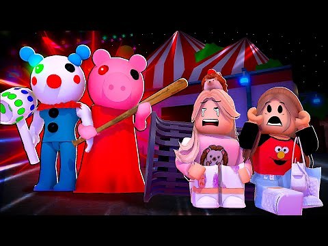 Madison Plays Piggy with Abby on Roblox!!