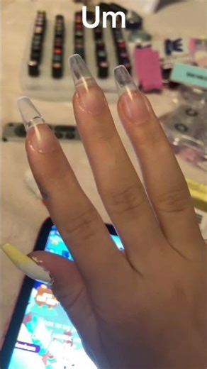 Nail reveal 🤫 #adoptme