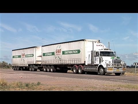 Australian Trucks: B-Doubles, B-Triples, and Road Trains