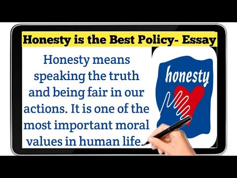 Honesty Is the Best Policy Essay | English Essay for Students | Easy & Simple |