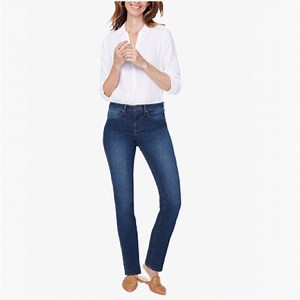 NYDJ Sheri Slim Liftxtuck Technology High-Rise Women’s Jeans - Size: 6