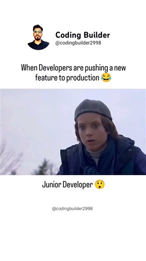 Server Crash 😁 #juniordeveloper #deployment #servercrash #python #php #git #coderlife #funny #memes