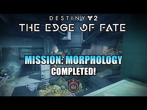 Mission "Morphology" Completed! Outer Steppes Strangelet Step 5 of 7 - Destiny 2: Edge of Fate