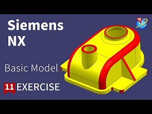 Siemens NX Tutorial for beginners,basic model exercise -11