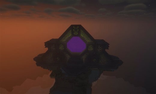 Subnautica Inspired Portal Design Minecraft Map