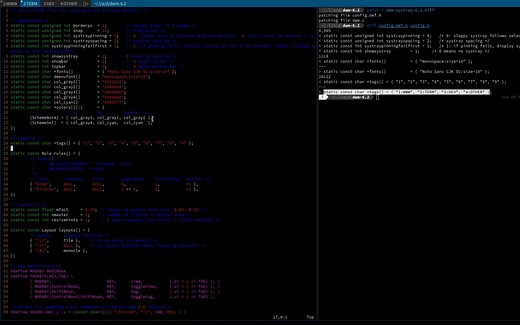 Arch Linux 上 Dynamic Window Manager (DWM) 的安装和配置