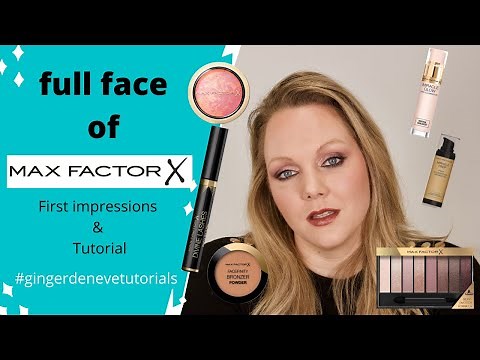 Full Face of Max Factor Make Up Tutorial 2022